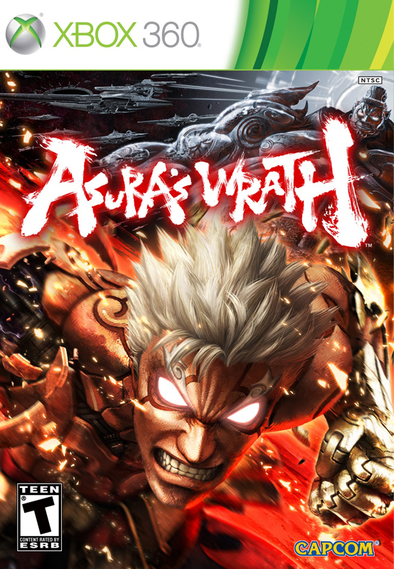 asura`s wrath box cover artwork xbox 360