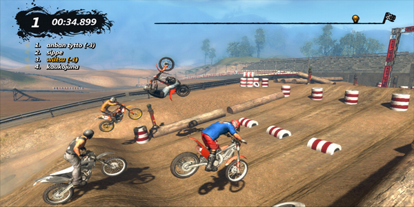 Trials Evolution multi-player gameplay