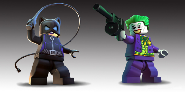 lego batman 2 DC super heroes catwoman and joker