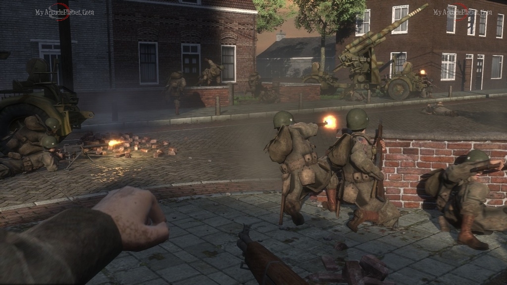 brothers in arms screenshot of combat