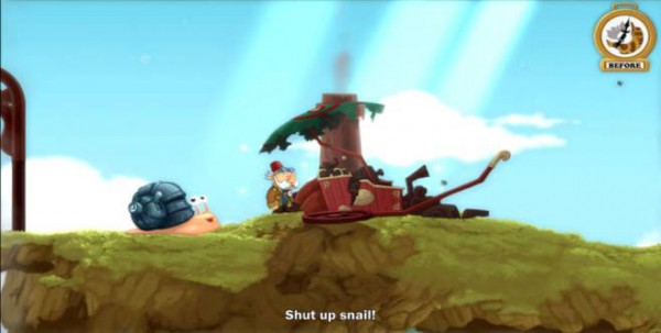 Shut up snail!